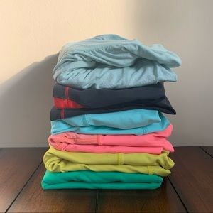 Size 4, 6 piece lululemon tank lot